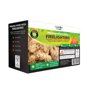Comfort Flame Wood Wool Carton Box 1.5 KG